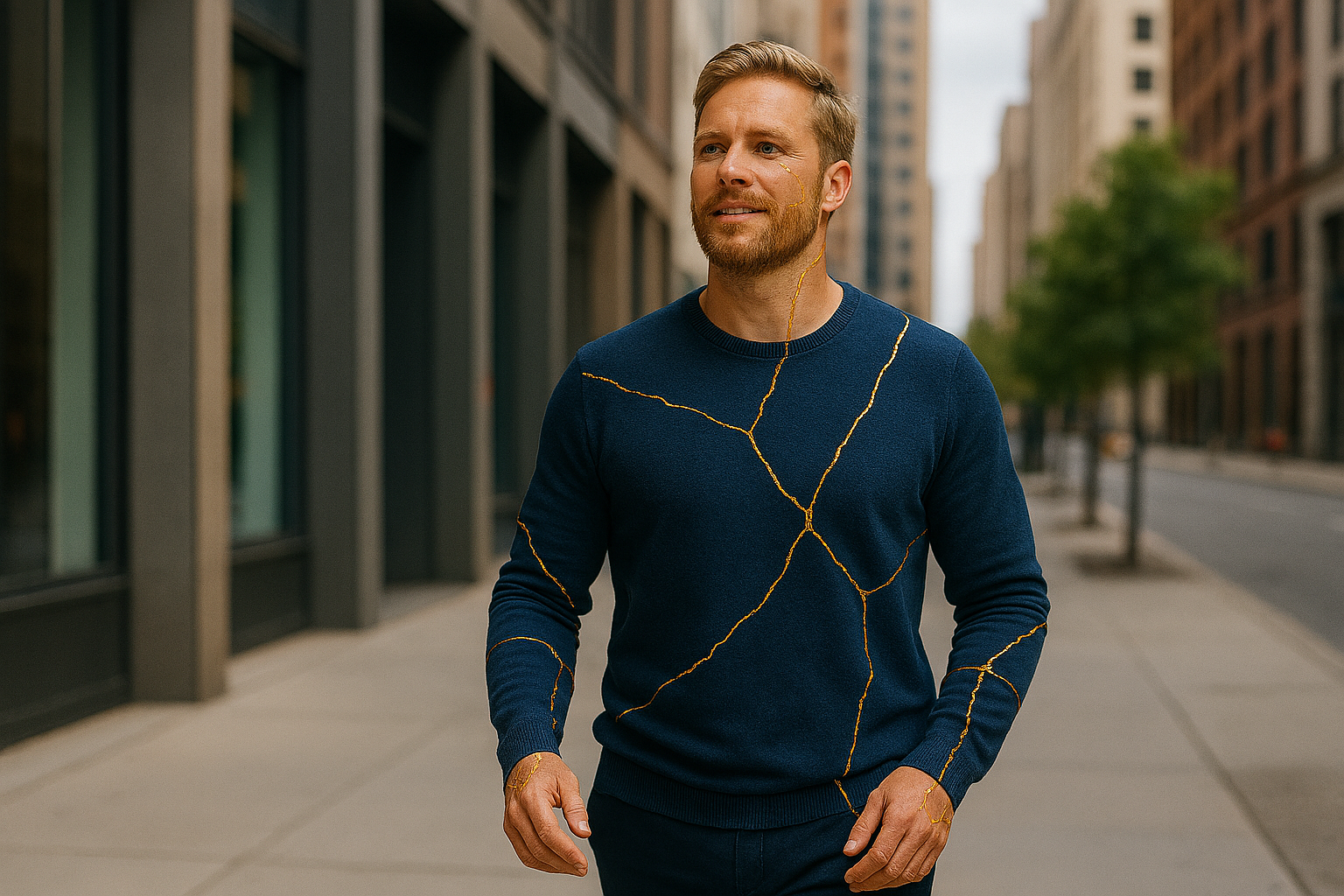 Man Kintsugifies to Recover From Bad Decisions