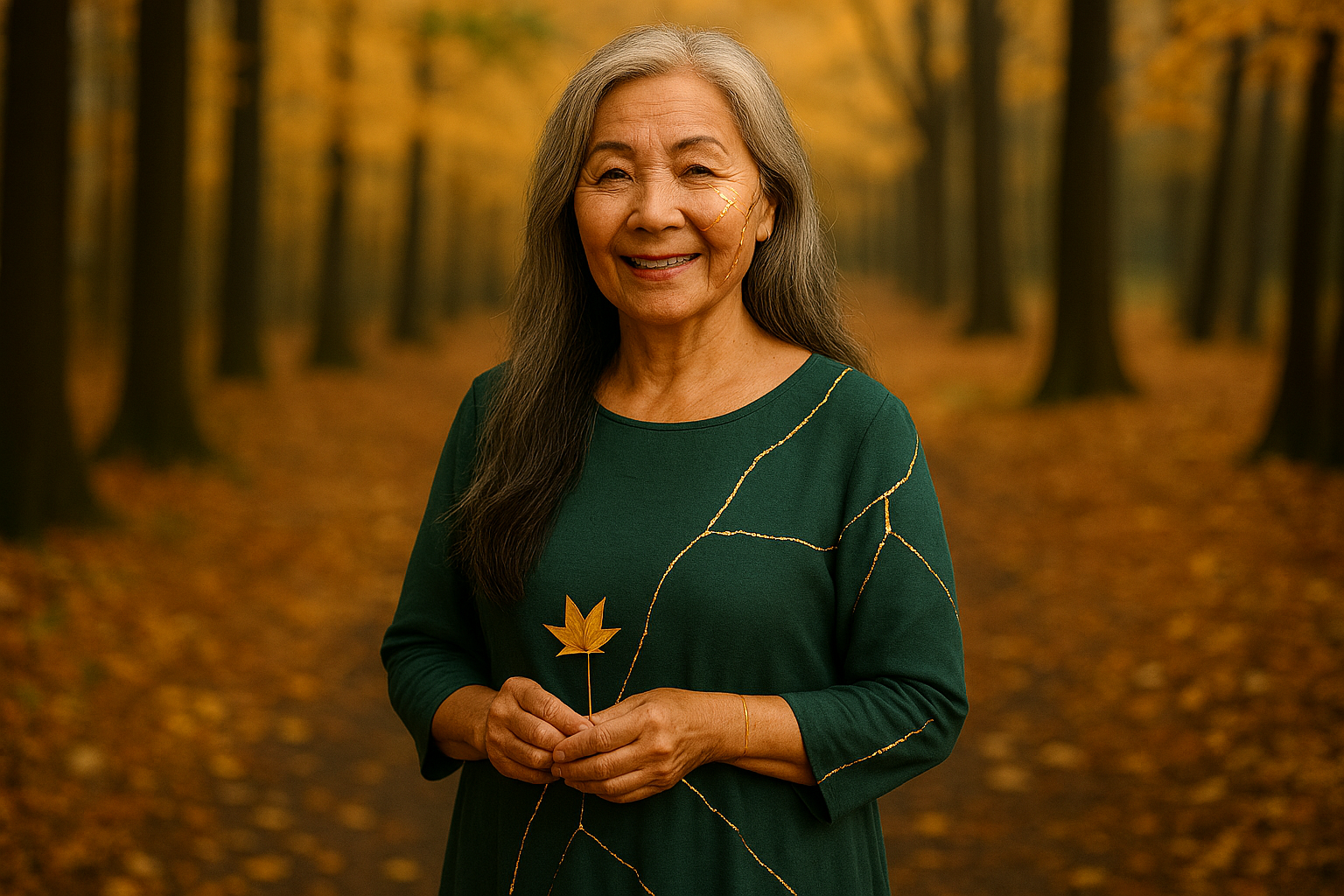 Woman Kintsugifies Life After Losing a Spouse