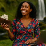 Woman Kintsugifies Safe Investing Strategies