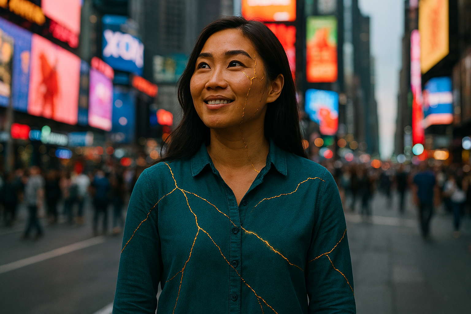 Woman Kintsugifies to Adjust to Life in a New Country