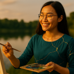 Woman Kintsugifies to Develop Artistic Talent