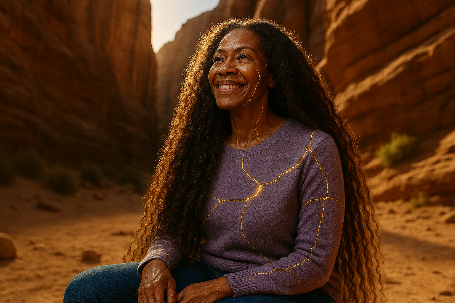 Woman Kintsugifies to Find Focus in a Busy Life