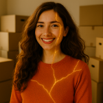 Woman Kintsugifies to Learn How to Settle After Moving