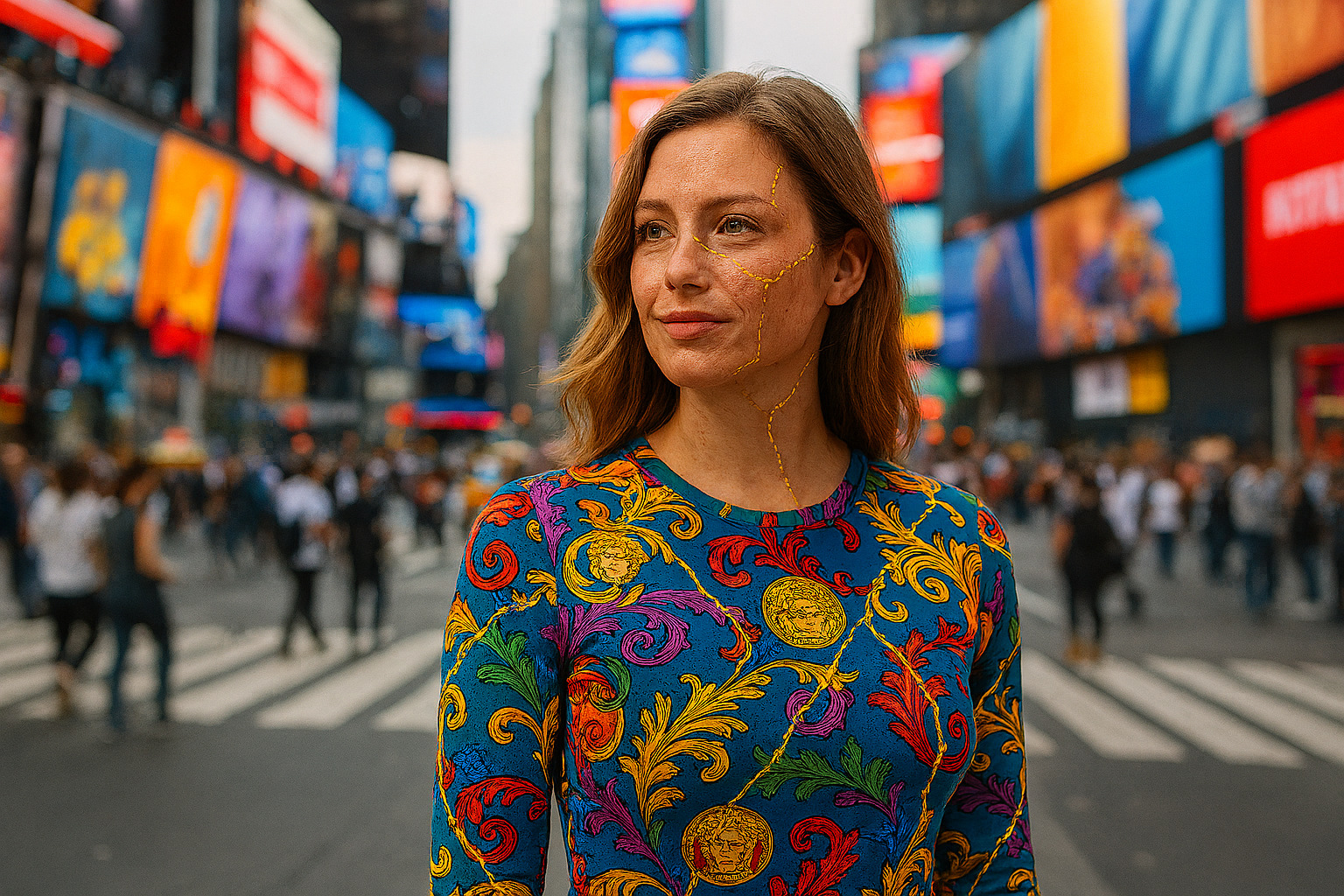 Woman Kintsugifies to Rebuild Self Image After Appearance Change