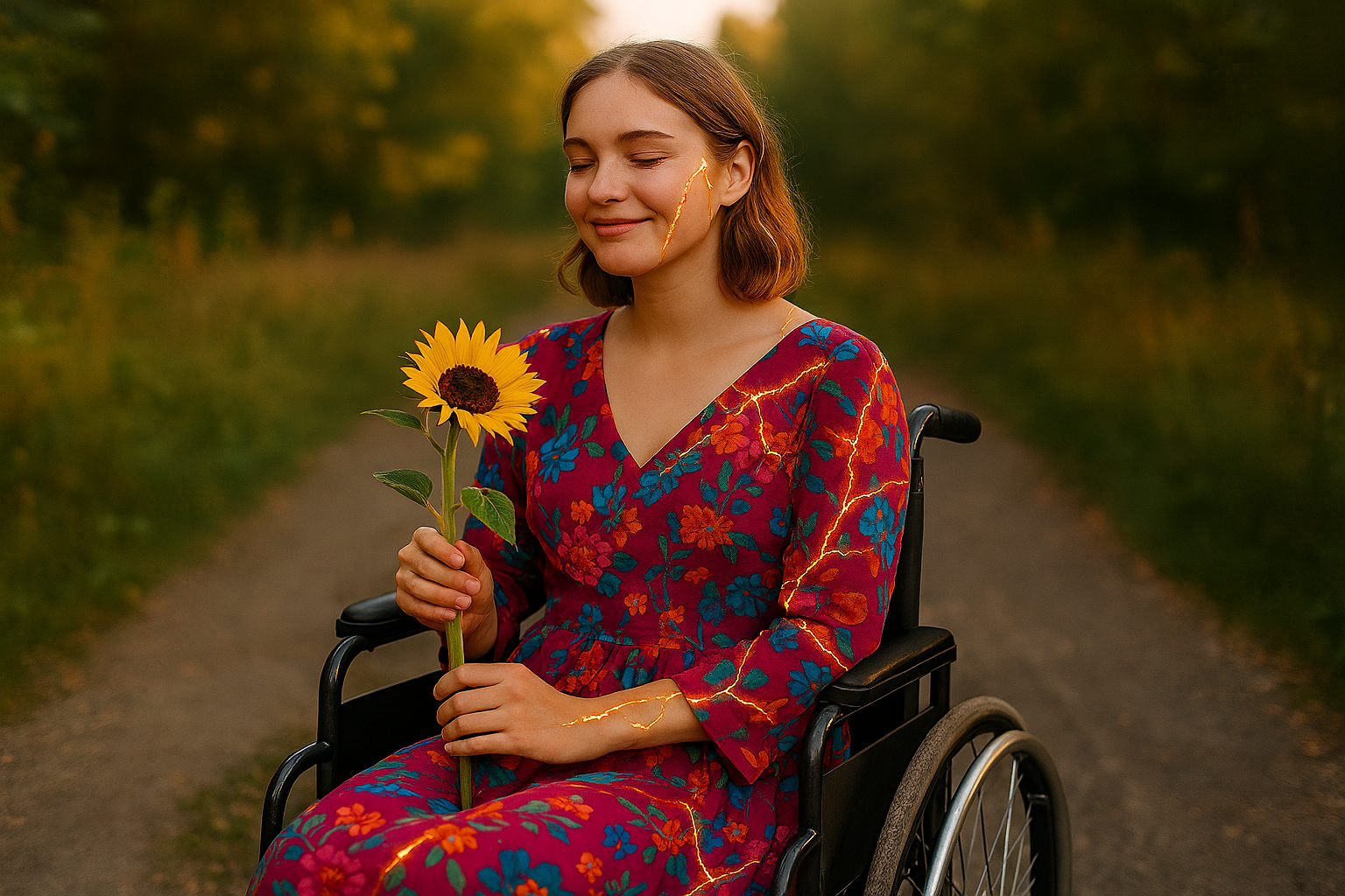 Woman Kintsugifies to Reimagine Life with Disability