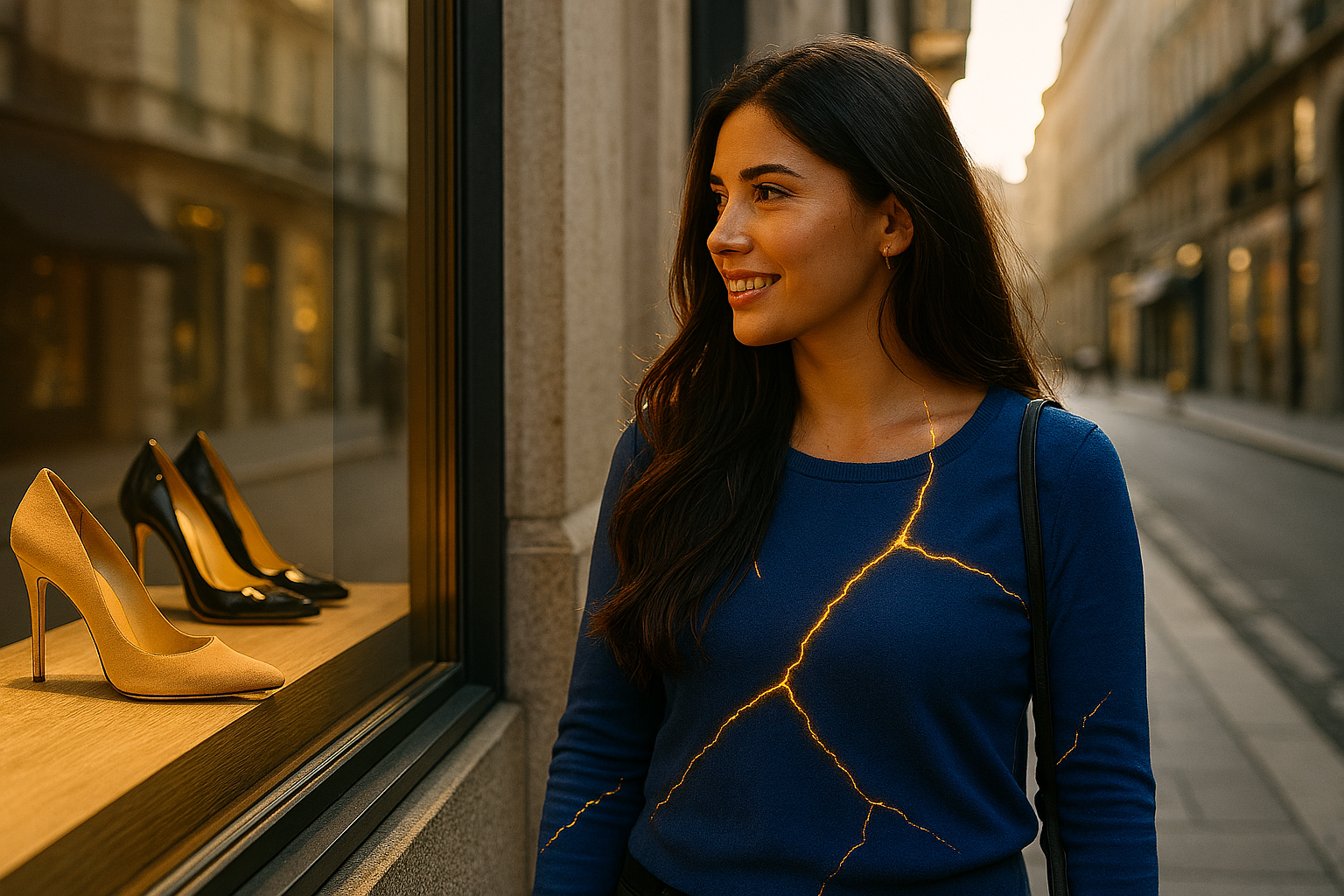 Woman Kintsugifies to Stop Impulse Spending