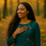 Woman Kintsugifies to Stop Letting the Past Define Her