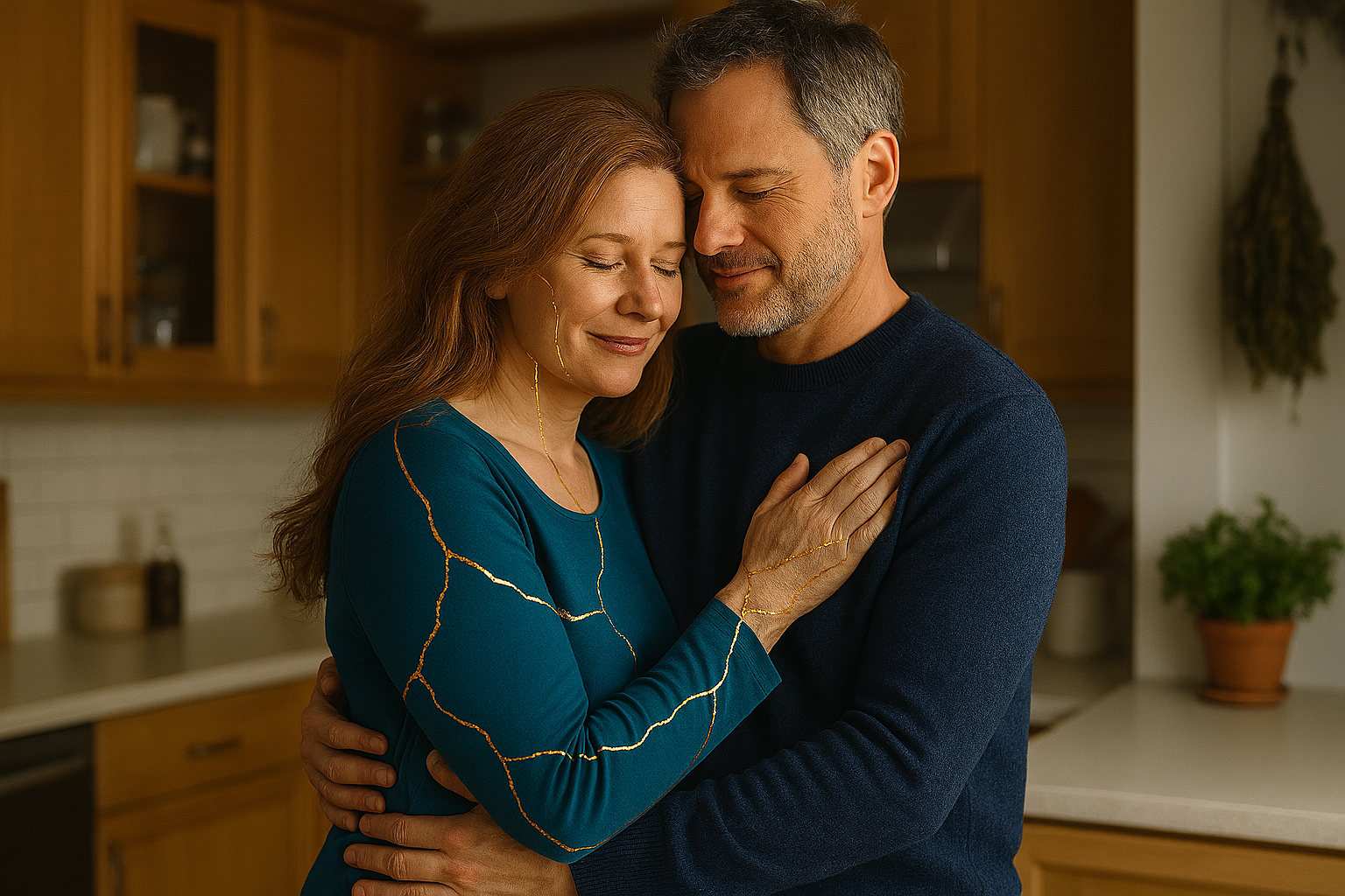 Woman Kintsugifies to Support Partner in Addiction Recovery