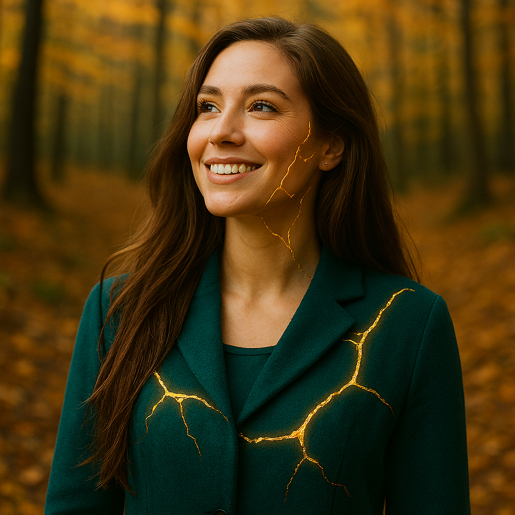 Woman Kintsugifies to Turn Failure into Success