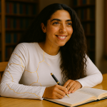 Woman Kintsugifyingly Returning to School as an Adult